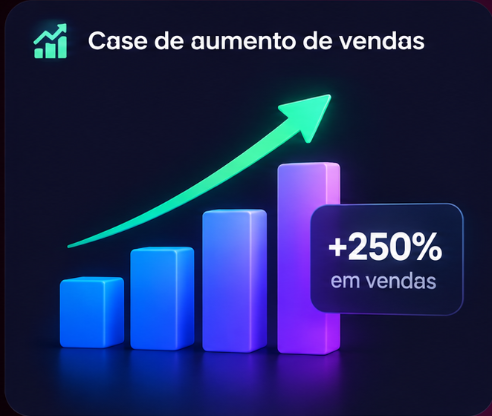 Case de aumento de vendas